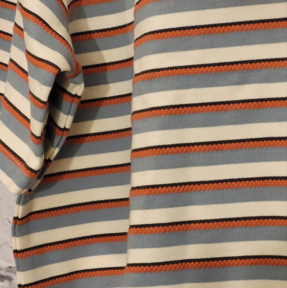 Men's Beotyshow Texture Stripe Short Sleeve T-Shirt - Picture 6 of 11